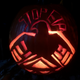 “Stop ETP,” the pumpkin reads, referring to Energy Transfer Partners.